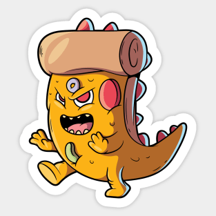 Monster Pizza! Sticker